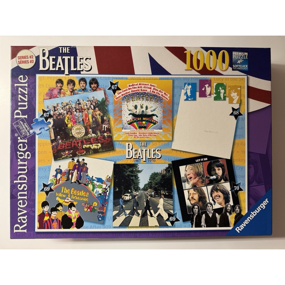 Ravensburger The Beatles Series #2 Puzzle 1000 Pieces #198153 Albums 1967-1970